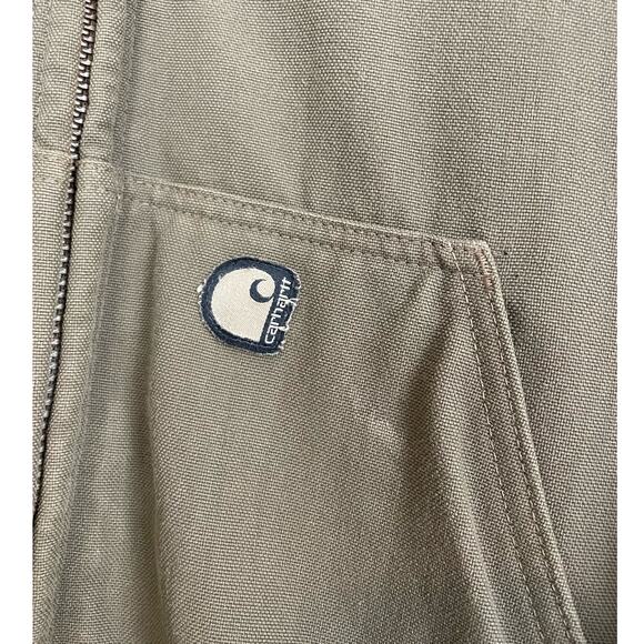 Carhartt Vintage Men's J69TMB Brown Quilt Lined Jacket Size XL Tall - Picture 2 of 8